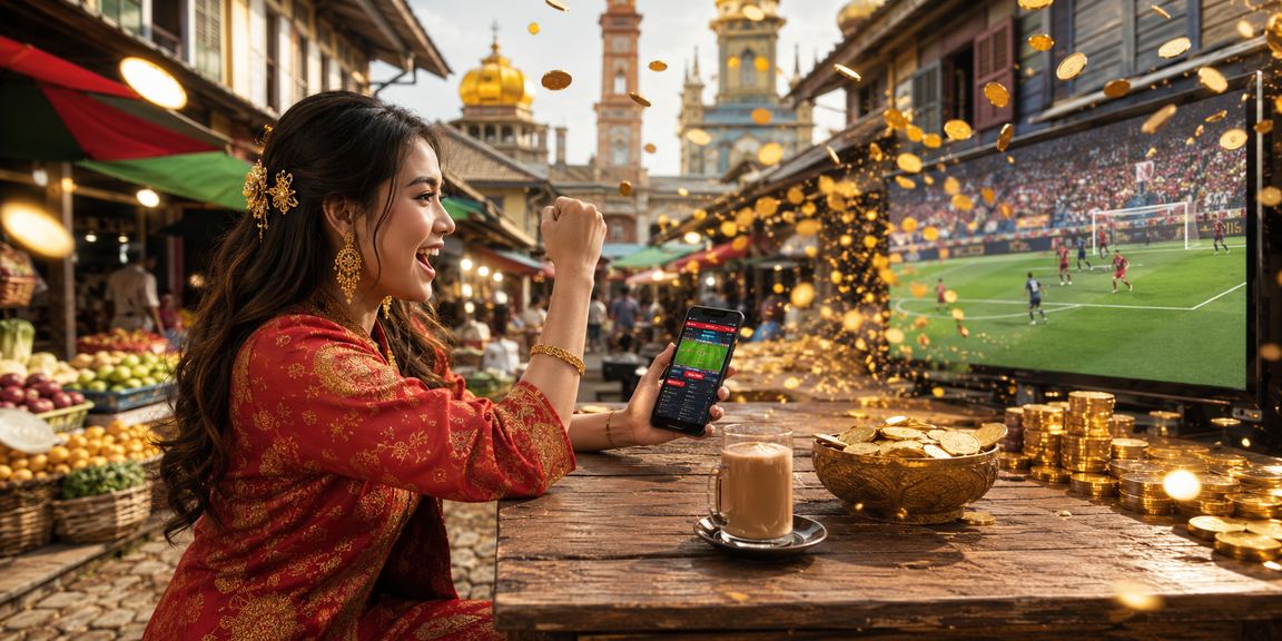 Pemain kasino mudah alih di Kota Bharu menggunakan telefon untuk jackpot