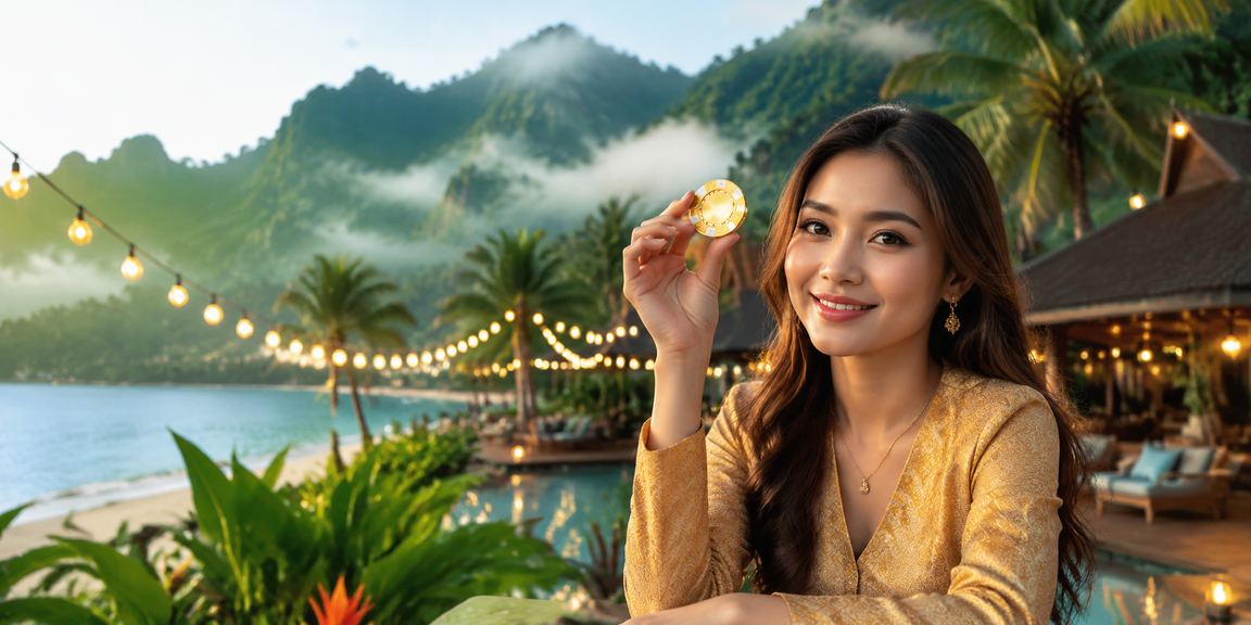Pemain menikmati kasino hiburan bertema jackpot di Langkawi gaya Melayu